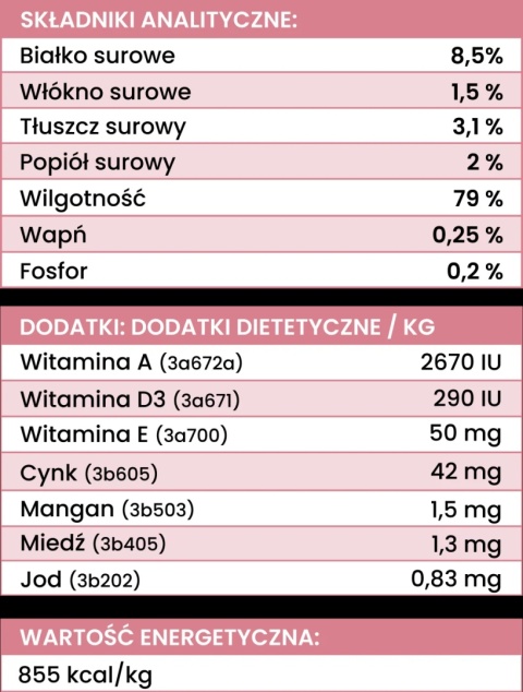 Perro - Karma mokra JELEŃ z warzywami LIGHT 400g