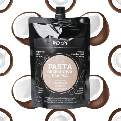 ROGY - Masło orzechowe z kokosem