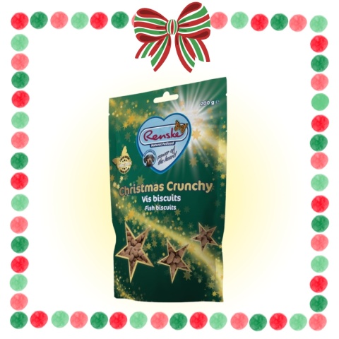 Renske Christmas Crunchy Biscuits Fish - świąteczne ciasteczka z ryb