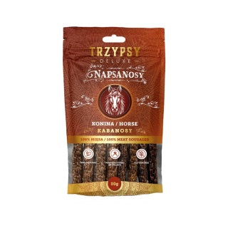 TRZY PSY - Napsanosy z Koniny 80g