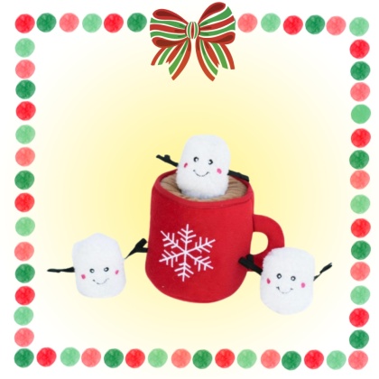 ZippyPaws - Pluszowa norka Kubek kakao