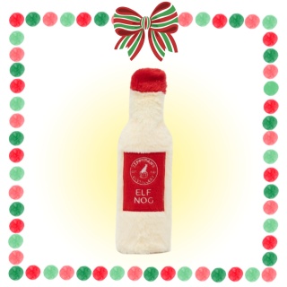 ZippyPaws - pluszowa butelka Elf Nog