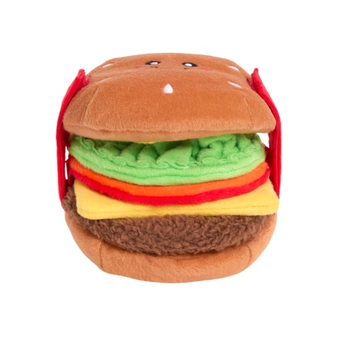 ZippyPaws - zabawka węchowa Cheeseburger Snufflerz