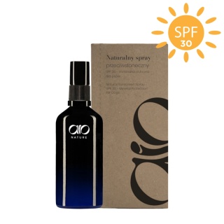 AIO Nature - Naturalny spray przeciwsłoneczny SPF 30 – mineralna ochrona dla psa