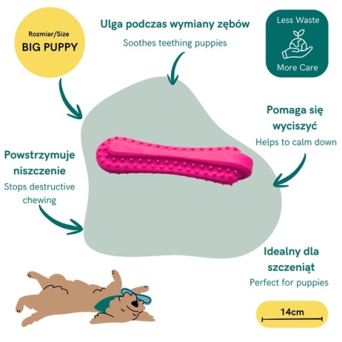 Fiboo - Fiboone Puppy BIG - łagodzi ból przy ząbkowaniu