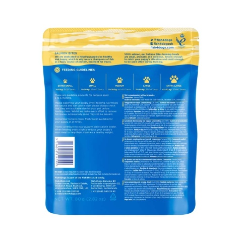 Fish4Dogs – Puppy Salmon Bites - Przysmaki treningowe dla szczeniaka