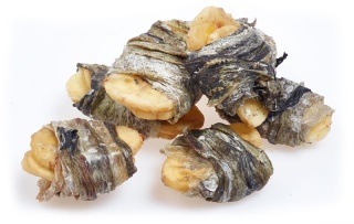 Fish4Dogs – Banana Fish Wraps - Banany owinięte w skórę ryby