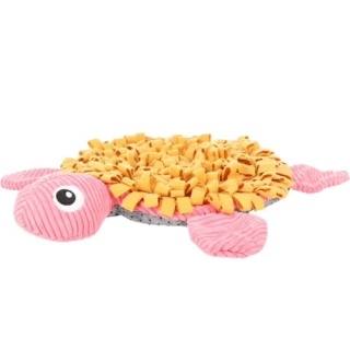 Flamingo Sniffing Carpet Puppy Turtle - Mata do węszenia żółw z piszczałką 38cm