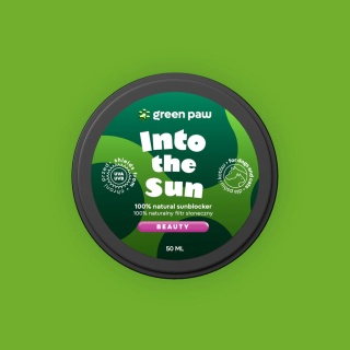 Green Paw - Into The Sun Naturalny filtr przeciwsłoneczny maść na skórę i nosek