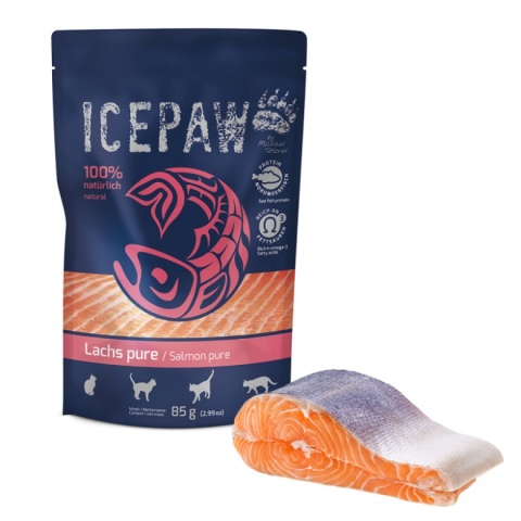 ICEPAW Cat Lachs pure - łosoś DLA KOTÓW (85g)