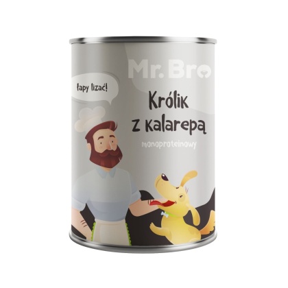 Mr. Bro - Królik z Kalarepą 400g