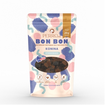 PERROland - BON BON - Konina - Równowaga Przysmaki z dodatkiem funkcyjnym 80g