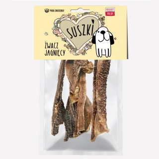 Paka Zwierzaka - SUSZKI Żwacz jagnięcy 100g