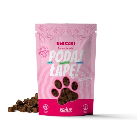 Uniszki - Trenerki Podaj Łapę KRÓLIK 90g