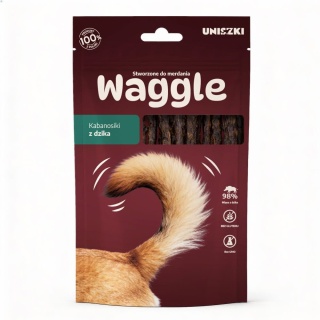 Uniszki - Waggle miękkie kabanosiki DZIK