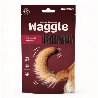 Uniszki - Waggle miękkie kabanosiki WOŁOWE
