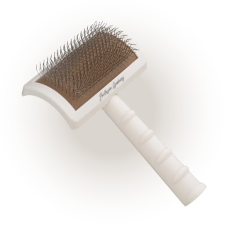 Blovi Exclusive Grooming Slicker Brush - szczotka pudlówka z długimi pinami 18mm, kaszmirowa