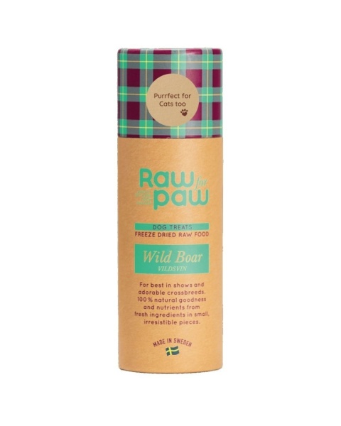 RAW for PAW WILD Deer - Dzik liofilizowane przysmakiw tubie